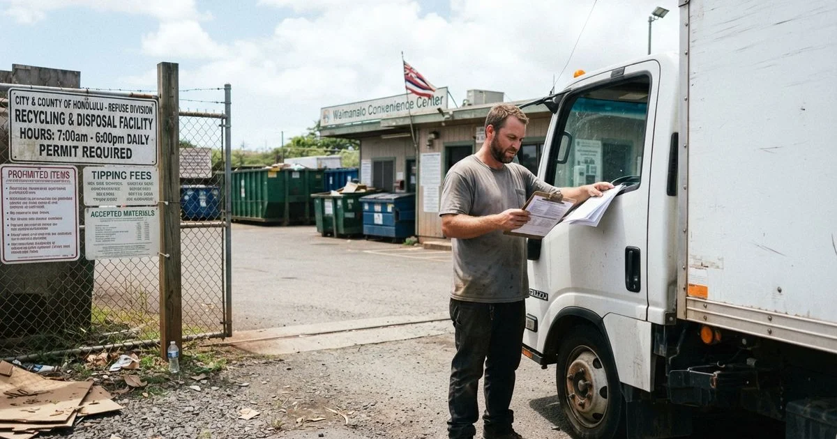 Junk removal laws and permits in Hawaii: what homeowners should know